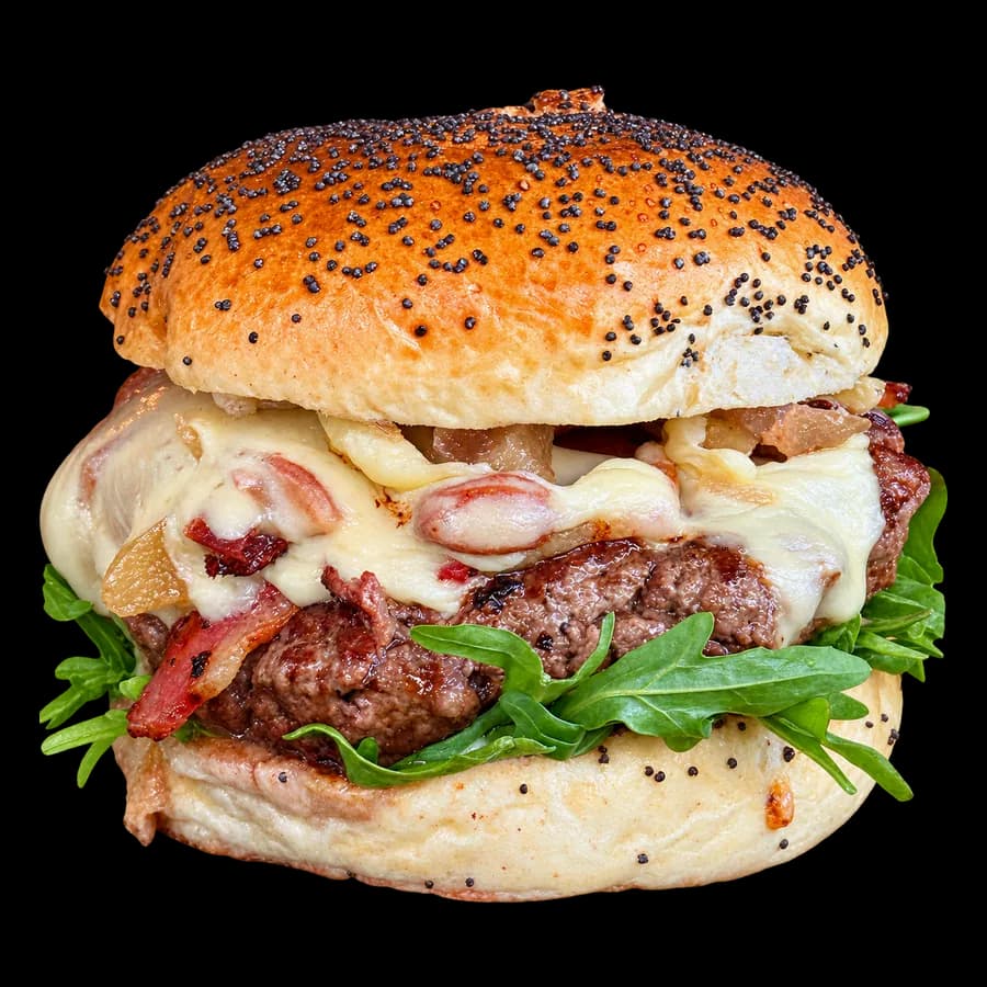 Hamburguesa Bacon Cheese de Big Boss Smash Burger