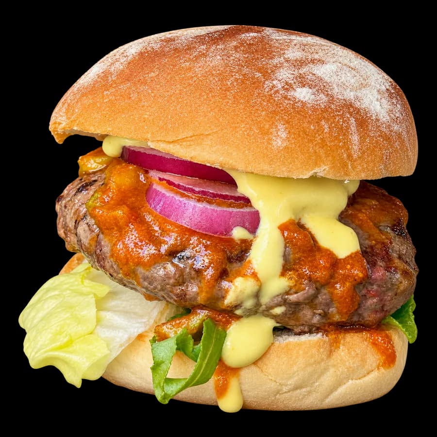Hamburguesa Clásica de Big Boss Smash Burger