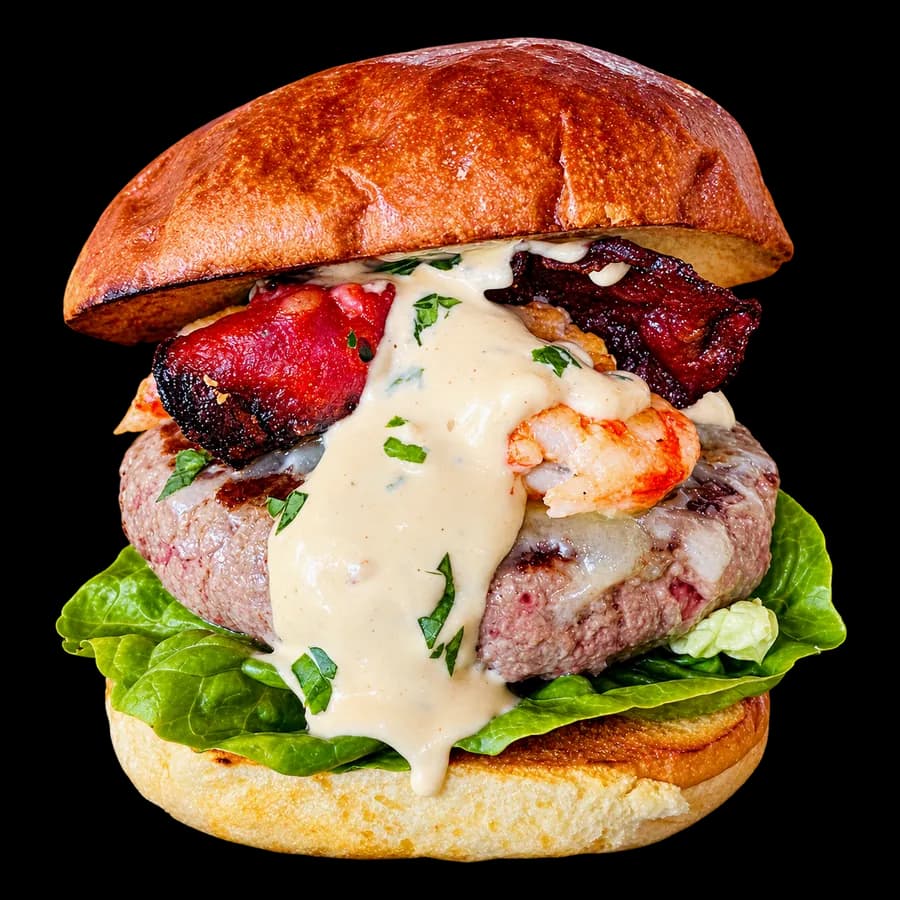 Hamburguesa La Caprichosa de Big Boss Smash Burger